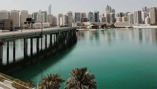 Abu Dhabi residential area